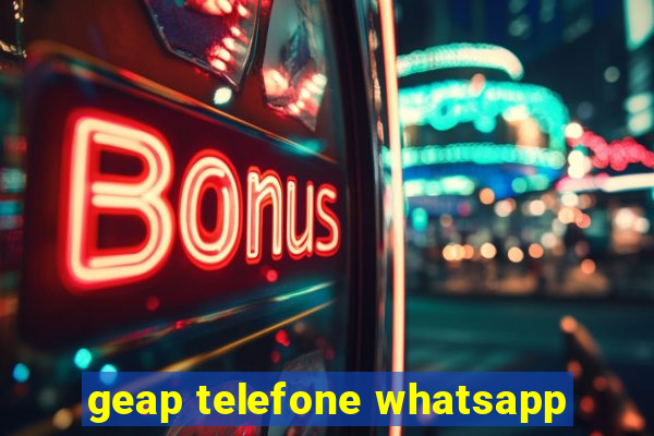 geap telefone whatsapp